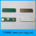 Chinese manufacturer name magnetic badge with magnetic fastener